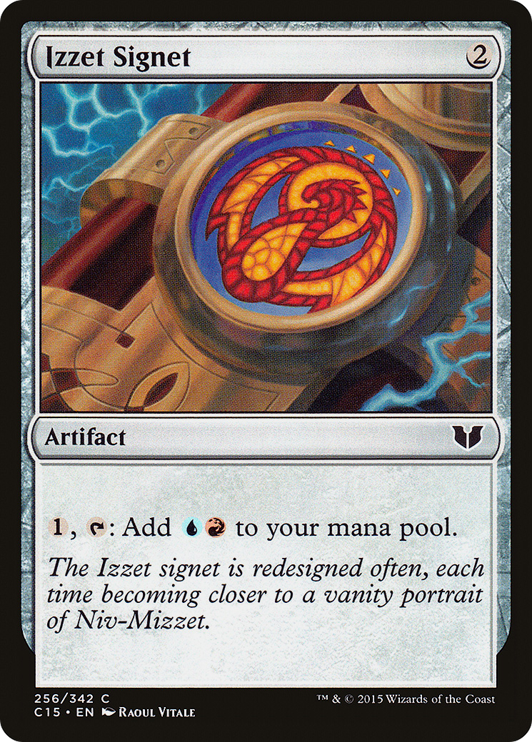 Izzet Signet (C15-256) [Commander 2015]