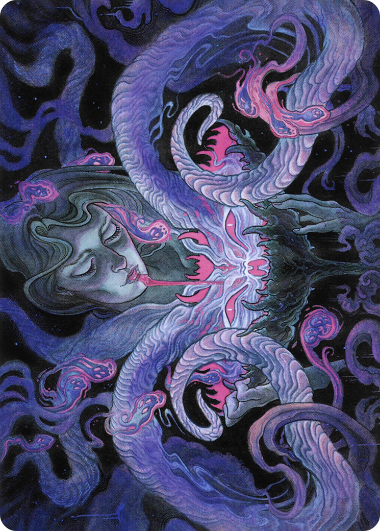 Demonic Bargain // Demonic Bargain (AVOW-030) (Borderless) [Crimson Vow Art Series] Foil