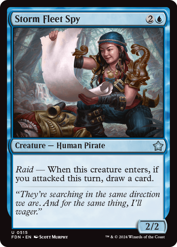Storm Fleet Spy (FDN-515) [Foundations]