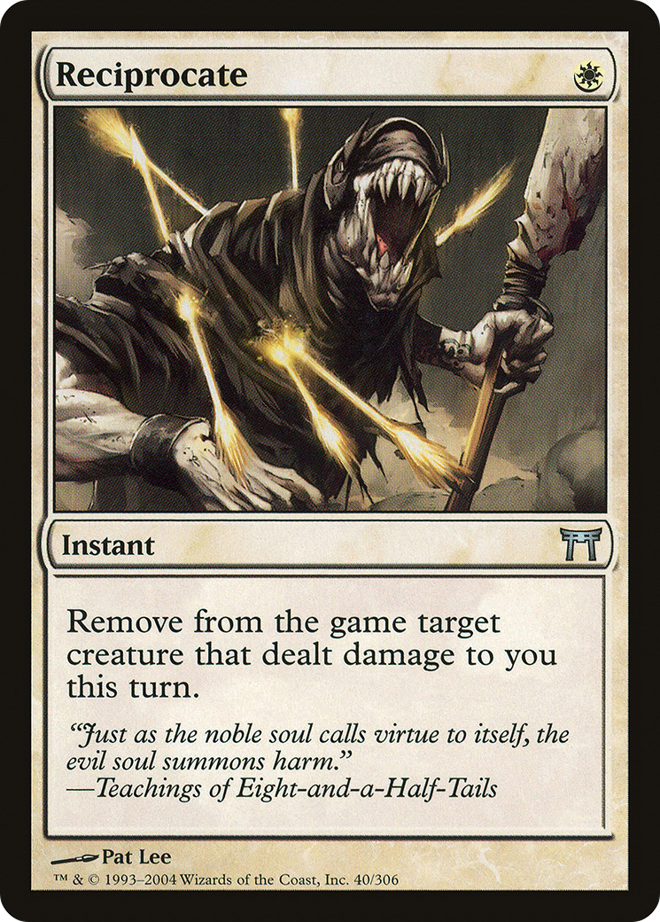 Reciprocate (CHK-040) [Champions of Kamigawa]