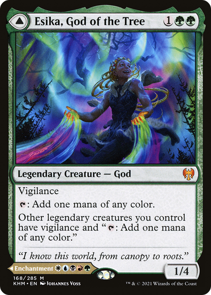 Esika, God of the Tree (KHM-168) [Kaldheim]
