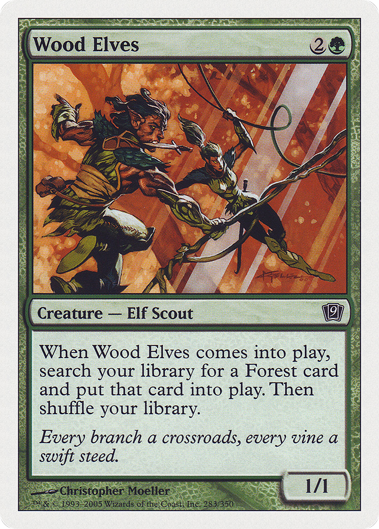 Wood Elves (9ED-283) [9th Edition] Foil