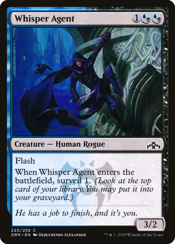 Whisper Agent (GRN-220) [Guilds of Ravnica]