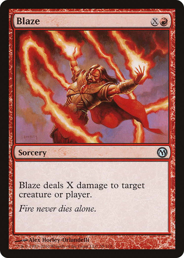 Blaze (DPA-039) [Duels of the Planeswalkers]