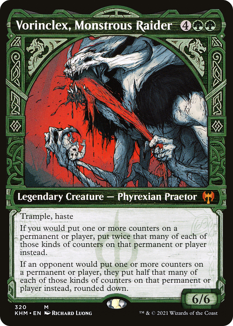 Vorinclex, Monstrous Raider (Showcase) (KHM-320) [Kaldheim] Foil