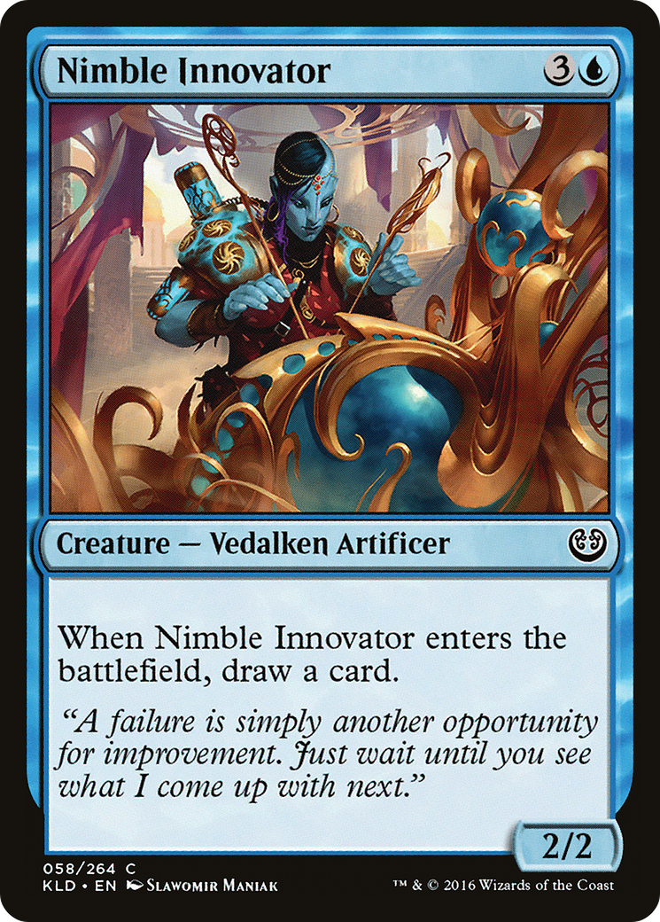 Nimble Innovator (KLD-058) [Kaladesh] Foil