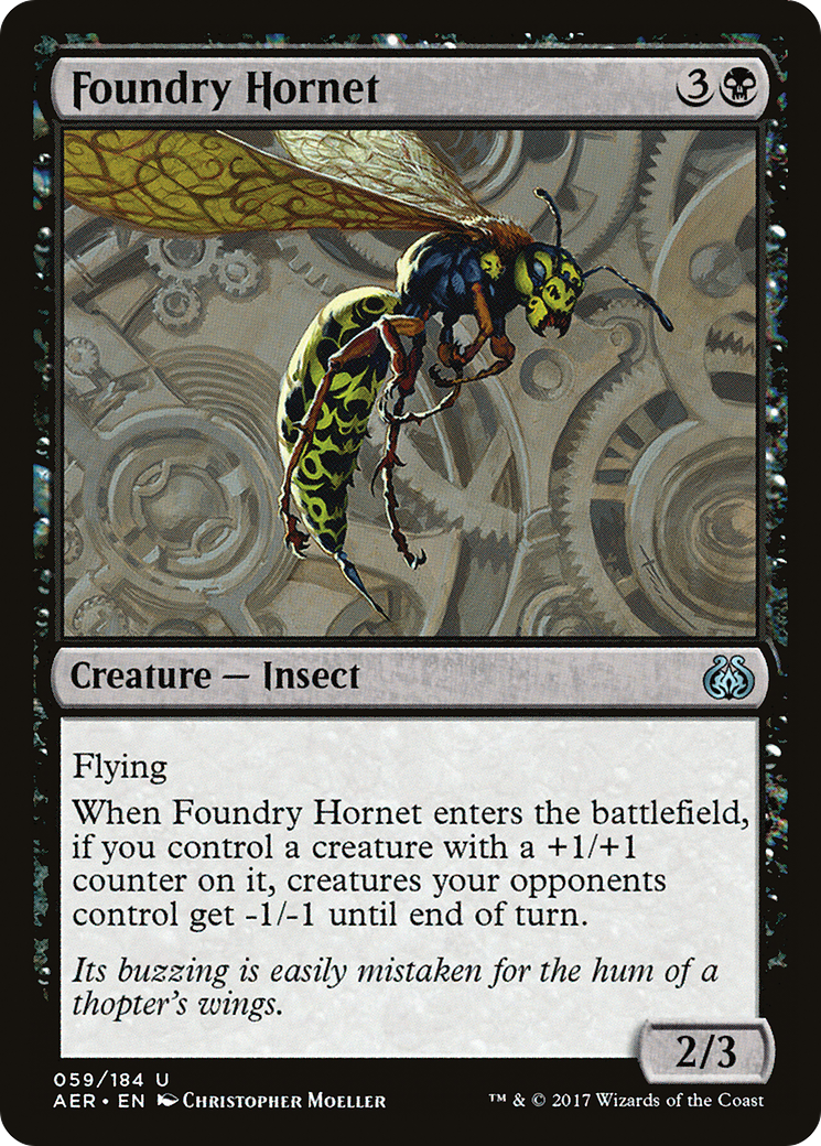 Foundry Hornet (AER-059) [Aether Revolt]