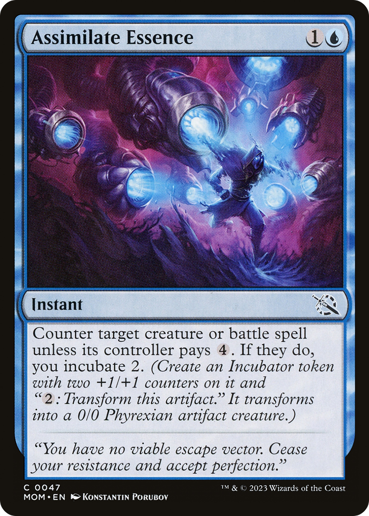 Assimilate Essence (MOM-047) [March of the Machine] Foil