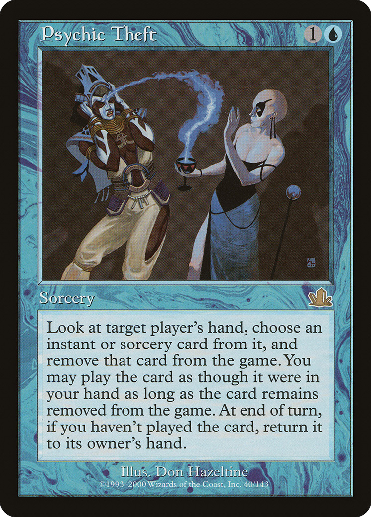 Psychic Theft (PCY-040) [Prophecy] Foil