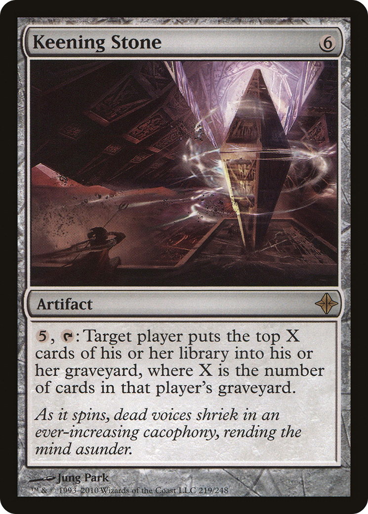 Keening Stone (ROE-219) [Rise of the Eldrazi] Foil