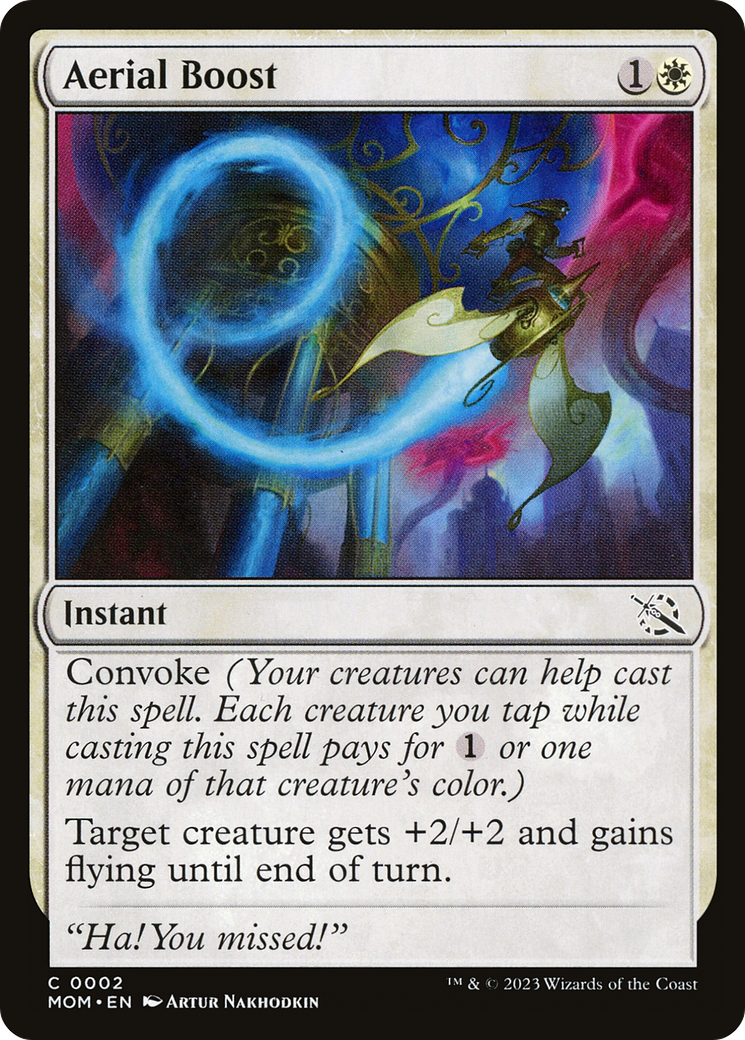 Aerial Boost (MOM-002) [March of the Machine]