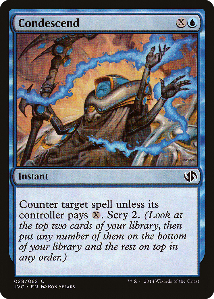 Condescend (DD3-028) [Duel Decks Anthology: Jace vs. Chandra]