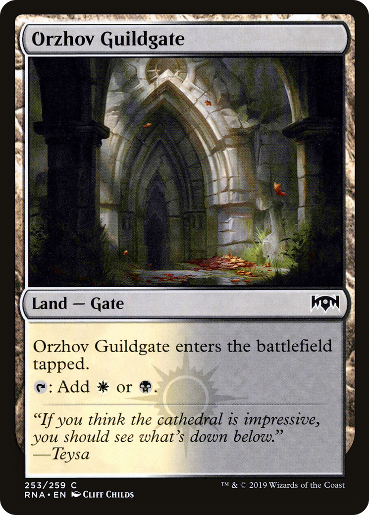 Orzhov Guildgate (RNA-253) [Ravnica Allegiance]