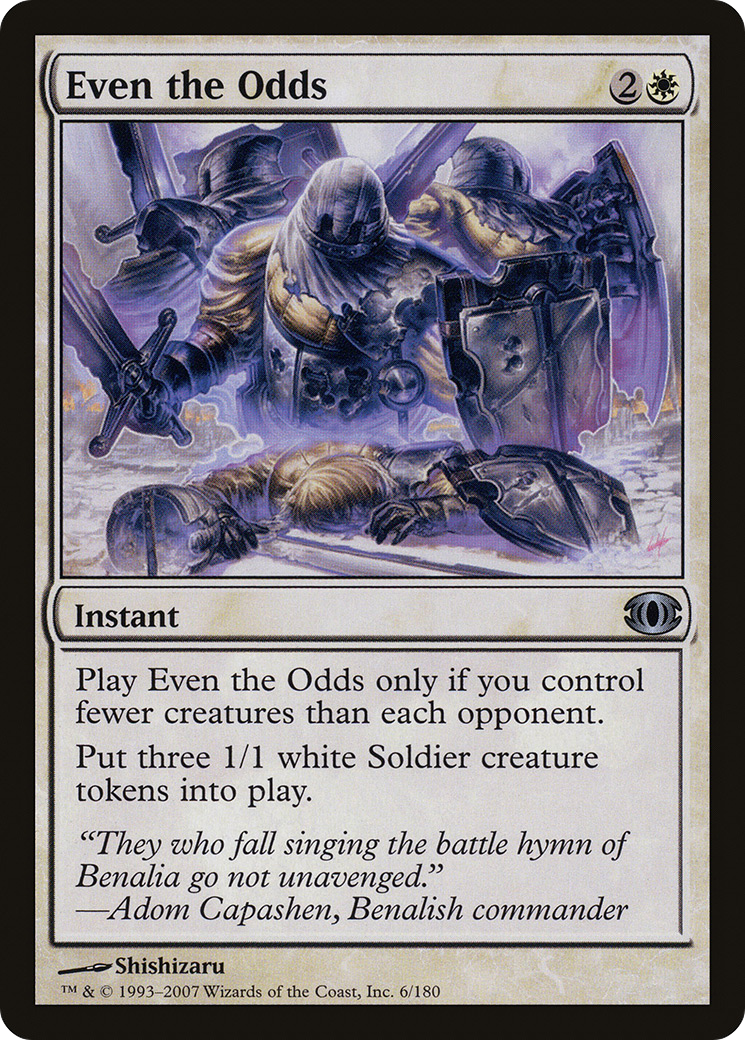 Even the Odds (FUT-006) [Future Sight]
