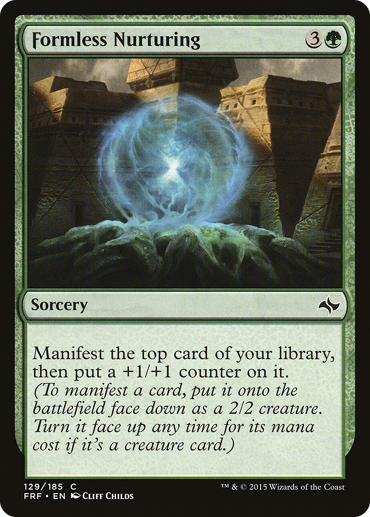 Formless Nurturing (FRF-129) [Fate Reforged]