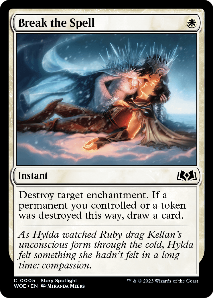 Break the Spell (WOE-005) [Wilds of Eldraine] Foil