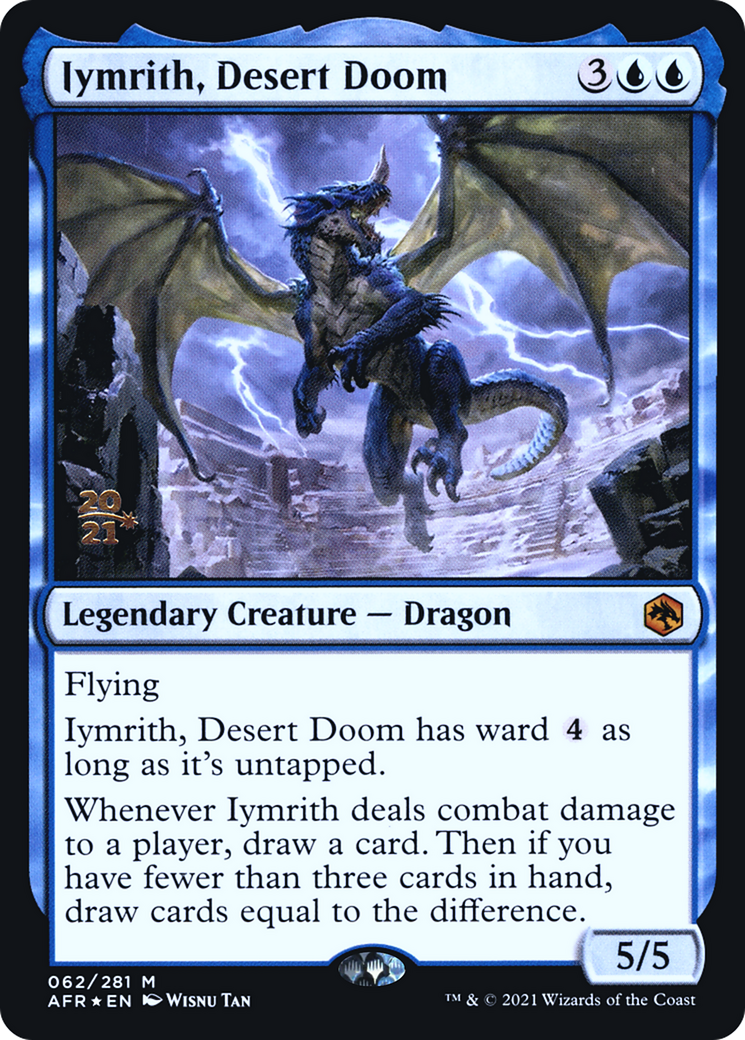 Iymrith, Desert Doom (PRE-62S) [Adventures in the Forgotten Realms Promos] Foil