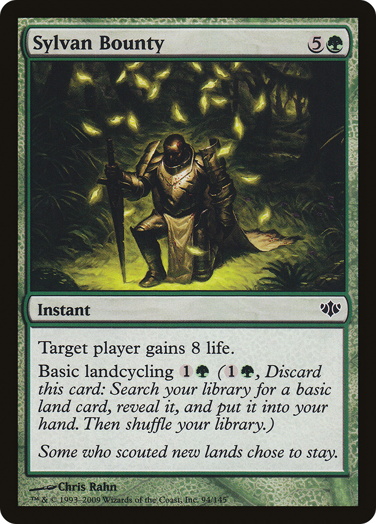 Sylvan Bounty (CON-094) [Conflux] Foil