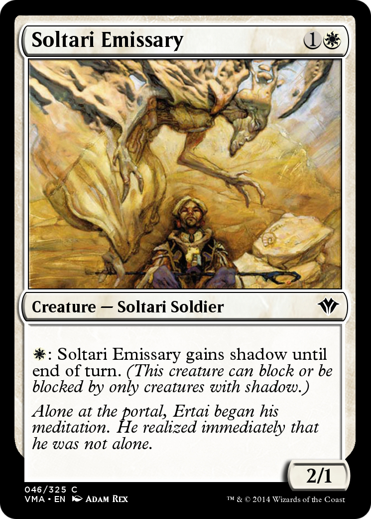 Soltari Emissary (VMA-046) [Vintage Masters]