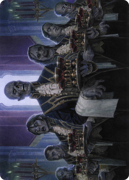 Dying to Serve // Dying to Serve (AVOW-032) (Borderless) [Crimson Vow Art Series] Foil