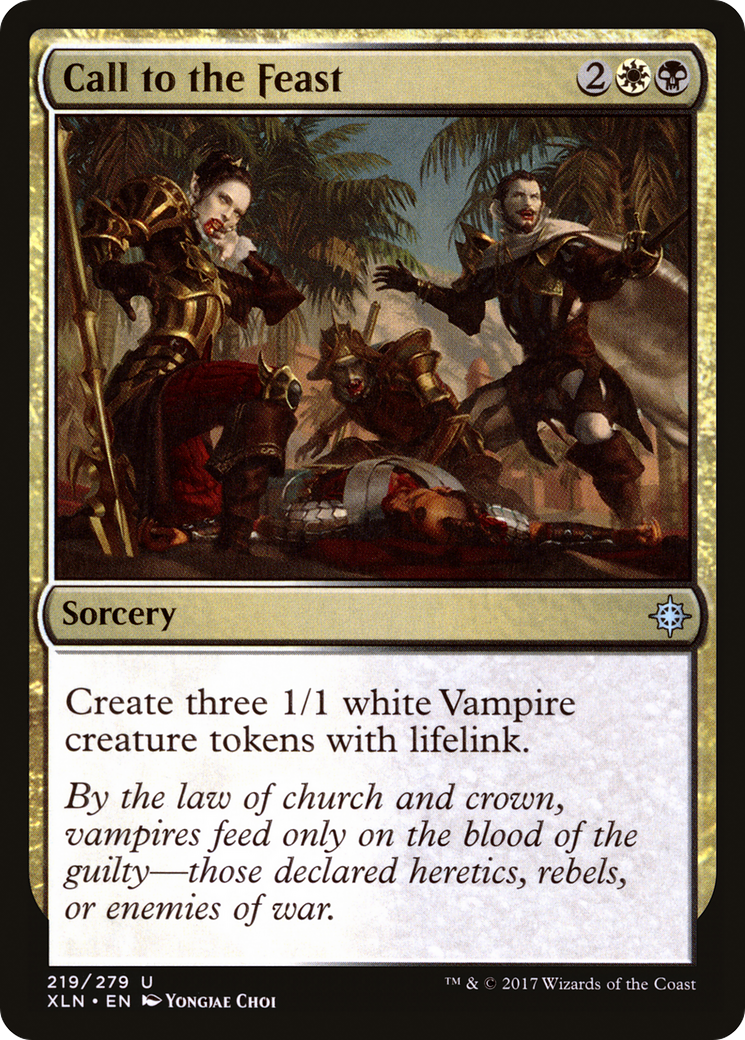 Call to the Feast (XLN-219) [Ixalan] Foil