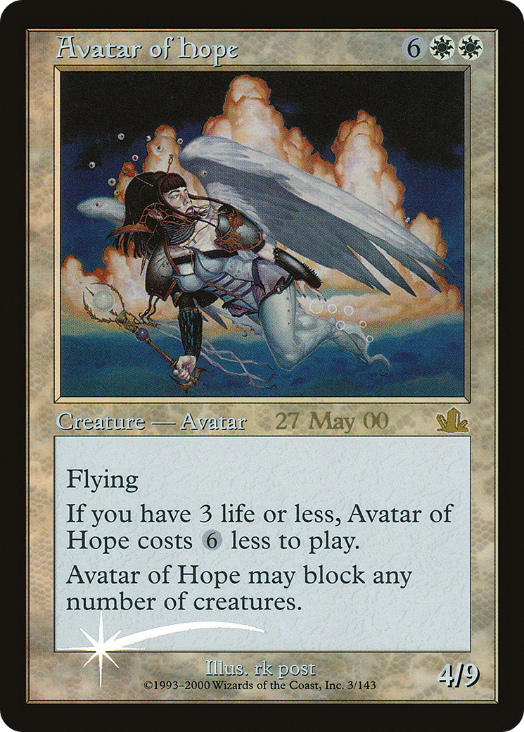 Avatar of Hope (PRE-003) [Prophecy Promos] Foil