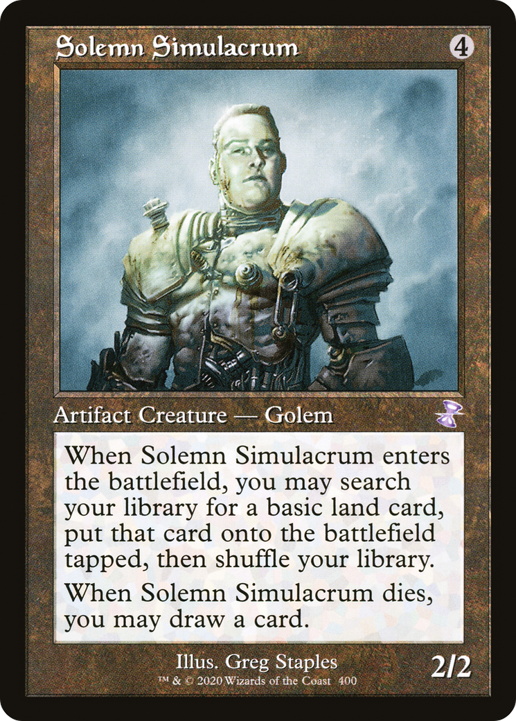 Solemn Simulacrum (TSR-400) [Time Spiral Remastered] Foil