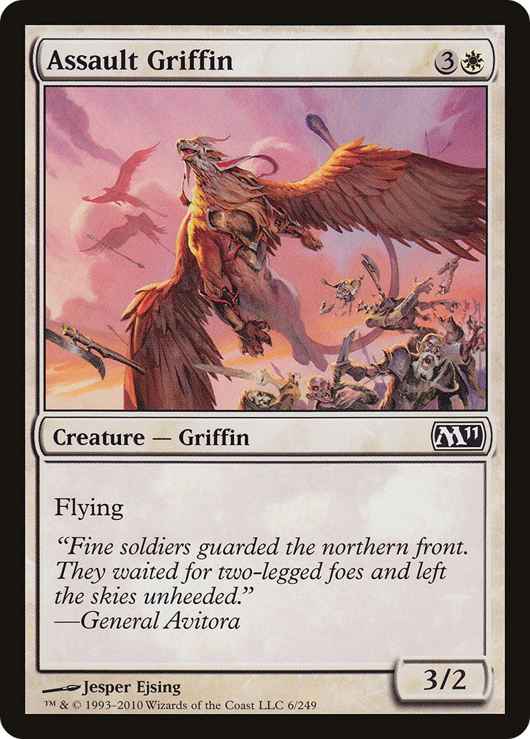 Assault Griffin (M11-006) [Magic 2011] Foil