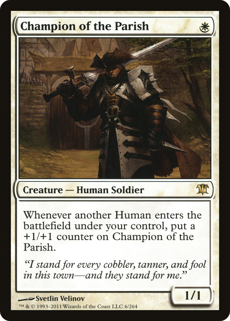 Champion of the Parish (ISD-006) [Innistrad] Foil