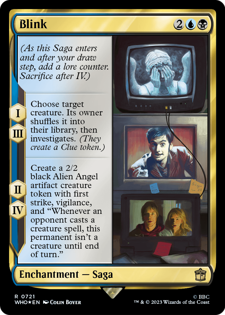 Blink (Surge Foil) (WHO-721) [Doctor Who] Foil