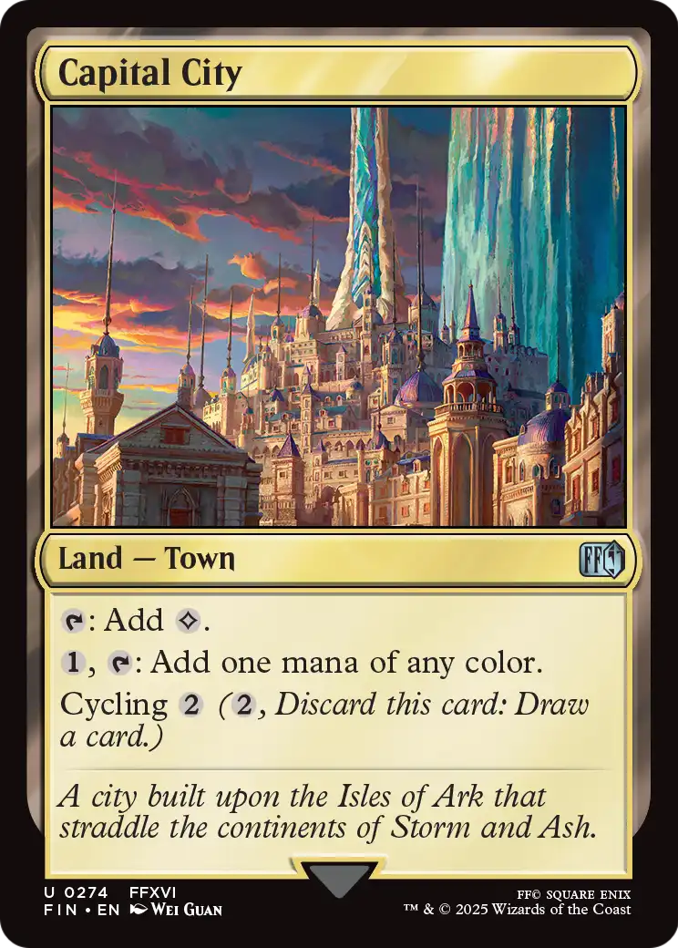 Capital City (FIN-274) [FINAL FANTASY] Foil