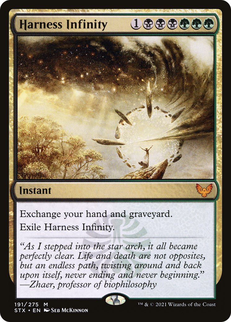 Harness Infinity (STX-191) [Strixhaven: School of Mages] Foil