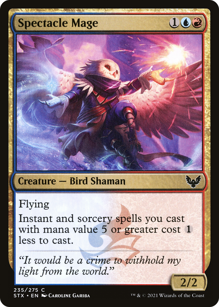 Spectacle Mage (STX-235) [Strixhaven: School of Mages]