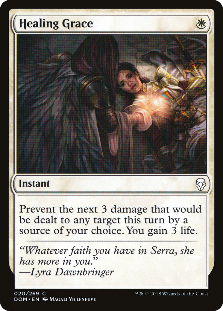 Healing Grace (DOM-020) [Dominaria] Foil