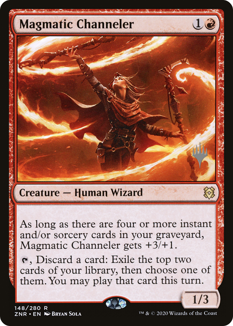 Magmatic Channeler (PPZNR-148) [Promo Pack: Zendikar Rising Promos]