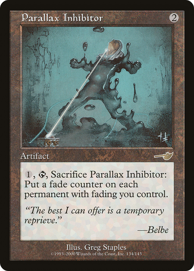 Parallax Inhibitor (NMS-134) [Nemesis] Foil