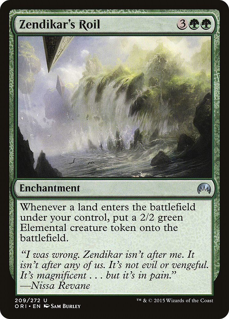 Zendikar's Roil (ORI-209) [Magic Origins] Foil