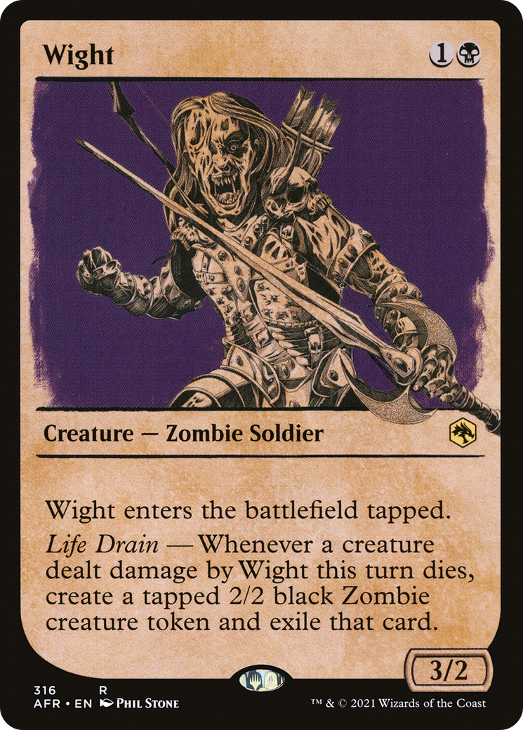 Wight (Showcase) (AFR-316) [Adventures in the Forgotten Realms]