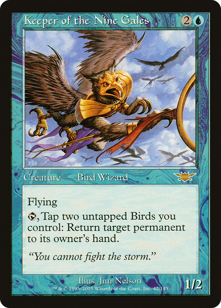 Keeper of the Nine Gales (LGN-042) [Legions] Foil