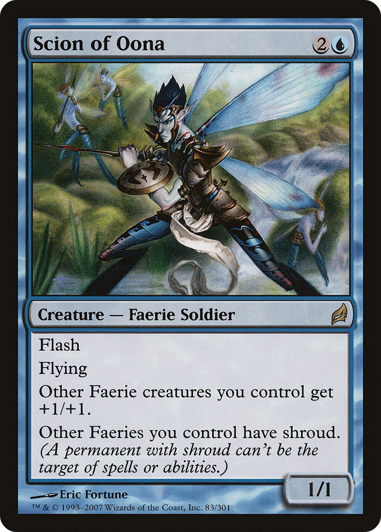 Scion of Oona (LRW-083) [Lorwyn] Foil