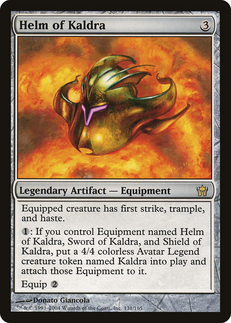 Helm of Kaldra (5DN-131) [Fifth Dawn] Foil