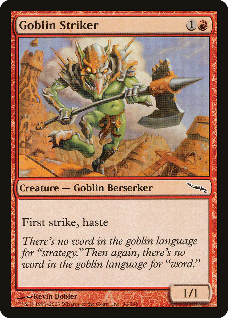 Goblin Striker (MRD-094) [Mirrodin] Foil