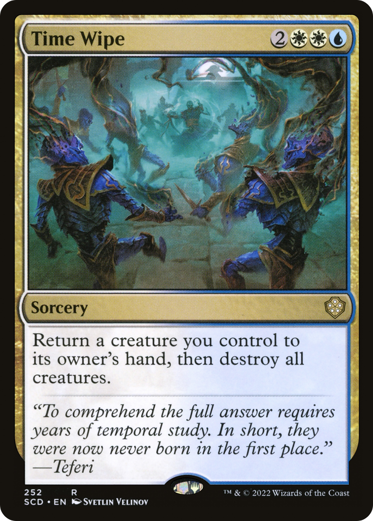 Time Wipe (SCD-252) [Starter Commander Decks]