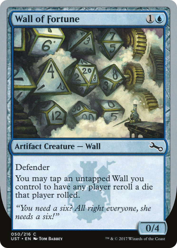 Wall of Fortune (UST-050) [Unstable]
