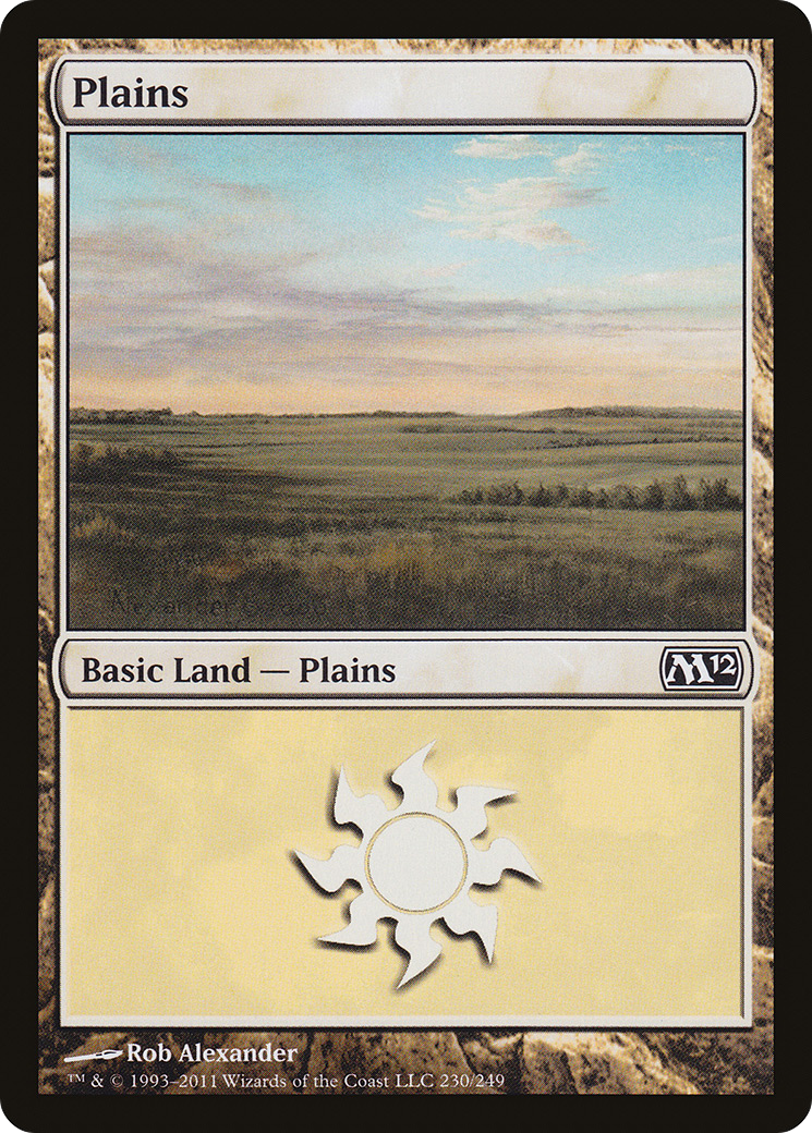 Plains (M12-230) [Magic 2012] Foil