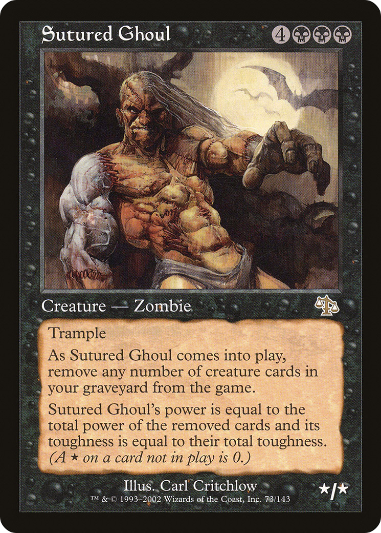 Sutured Ghoul (JUD-073) [Judgment]