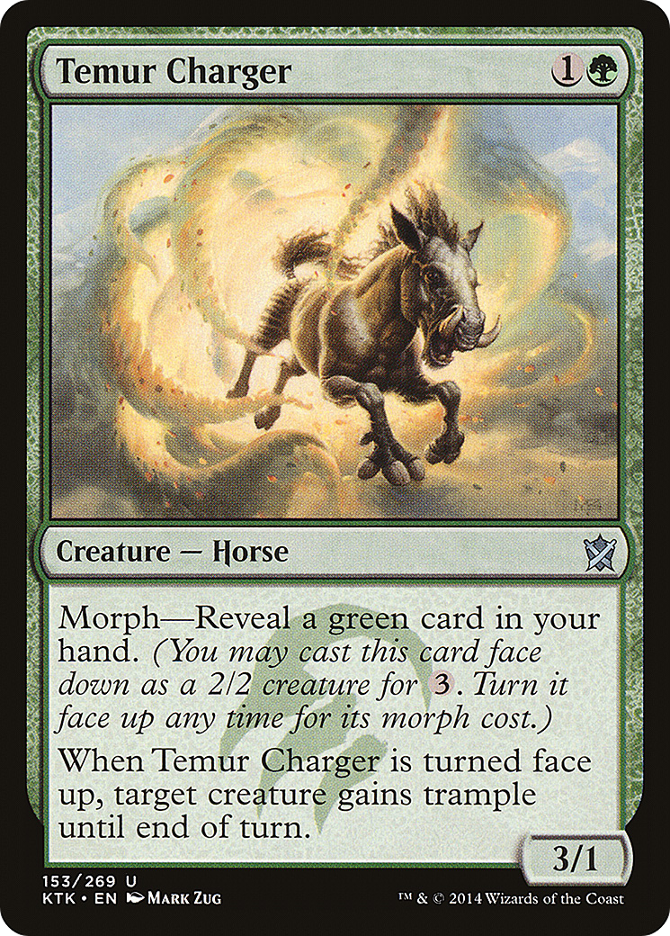 Temur Charger (KTK-153) [Khans of Tarkir]