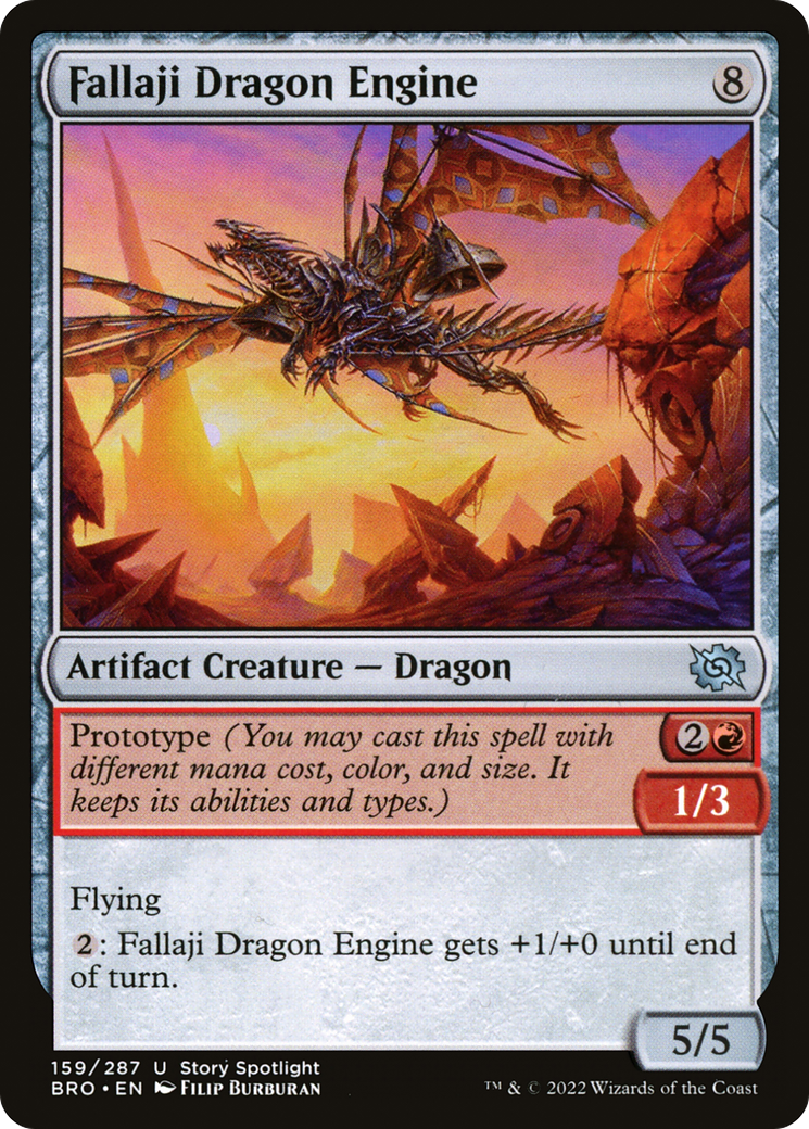 Fallaji Dragon Engine (BRO-159) [The Brothers' War]