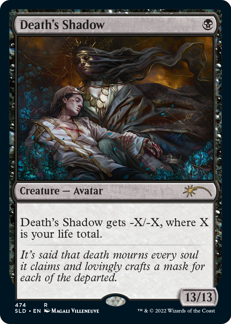 Death's Shadow (SLD-474) [Secret Lair Drop] Foil