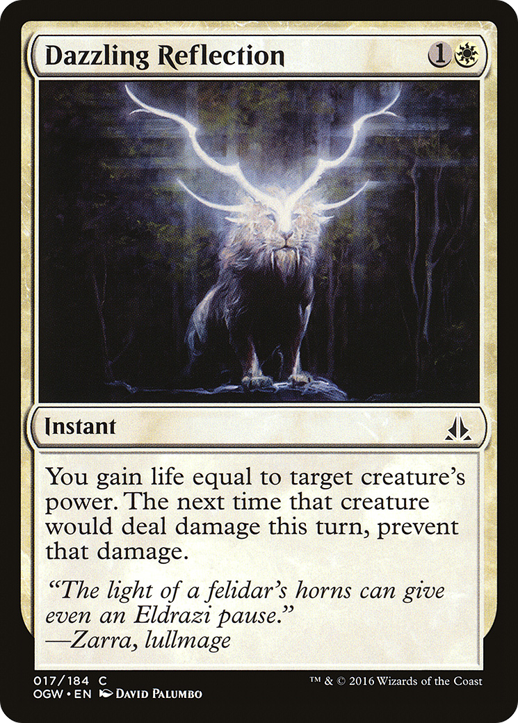 Dazzling Reflection (OGW-017) [Oath of the Gatewatch]